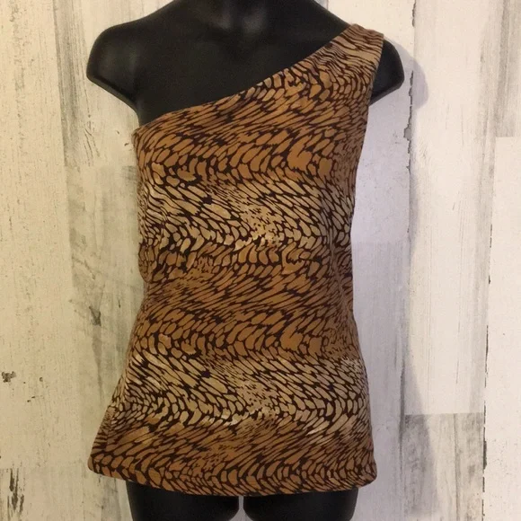 #N40 women’s cute one shoulder tank size S - Picture 1 of 5